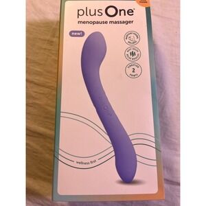 New Plus One Menopause Massager Heat Helps Relax Muscles Vibration 2 point